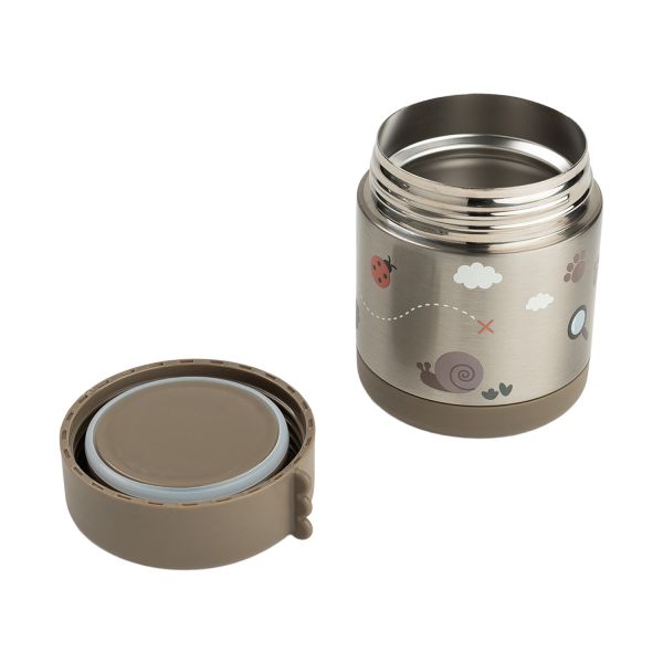 Done By Deer Thermos Voedselpot - Tiny Trails - 300 ml - Sand Done By Deer Thermos Voedselpot - Tiny Trails - 300 ml - Sand