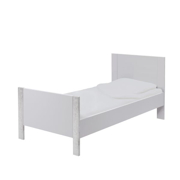 Meegroeibed 60 x 120 Incl. Bedbankzijde en 1 Persoons Zijdes Futura