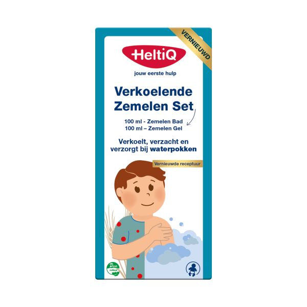HeltiQ Verkoelende Zemelen Set - Bij Waterpokken HeltiQ Verkoelende Zemelen Set - Bij Waterpokken