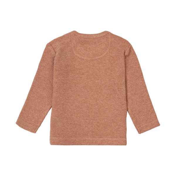 Noppies T-Shirt Rib Natal Cafe Au Lait Melange 56 Noppies T-Shirt Rib Natal Cafe Au Lait Melange 56