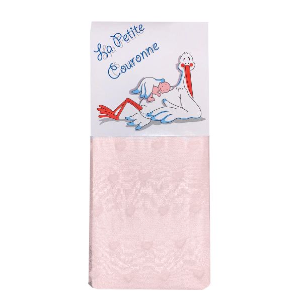 La Petite Couronne Panty Fantasy Pink maat 50 La Petite Couronne Panty Fantasy Pink maat 50