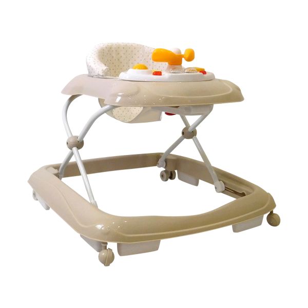 Asalvo Loopstoeltje - Baby Stars - Beige