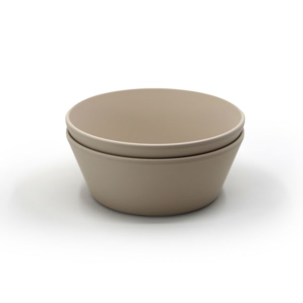 Mushie Kom Rond Vanila (2 stuks) Mushie Kom Rond Vanila (2 stuks)