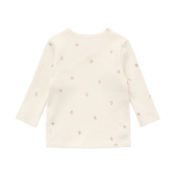Noppies Overslagshirt Print Lange Mouw - Maat 44 - Egret Noppies Overslagshirt Print Lange Mouw - Maat 44 - Egret