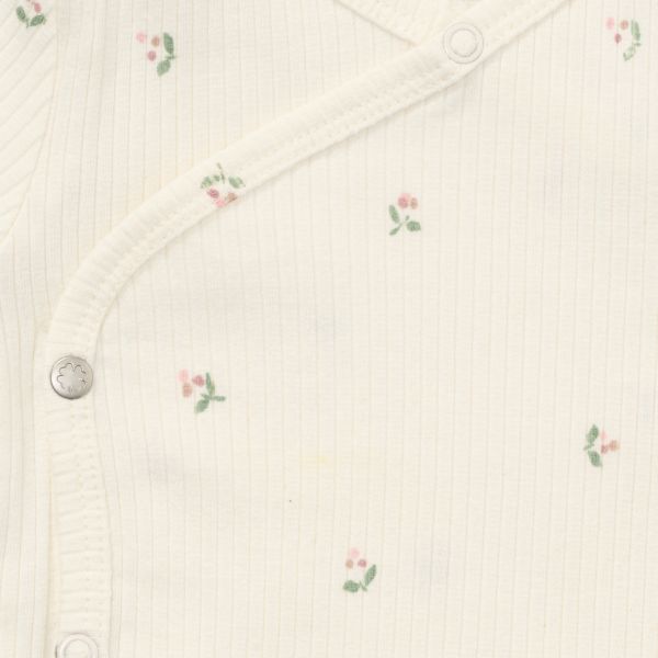 Noppies Overslagshirt Print Lange Mouw - Maat 44 - Egret Noppies Overslagshirt Print Lange Mouw - Maat 44 - Egret