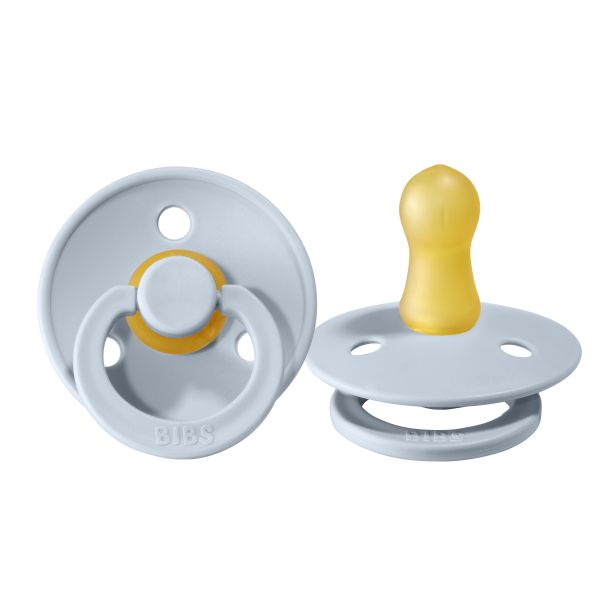 BiBs Fopspeen - Rond - 0-6 Mnd - Baby Blue