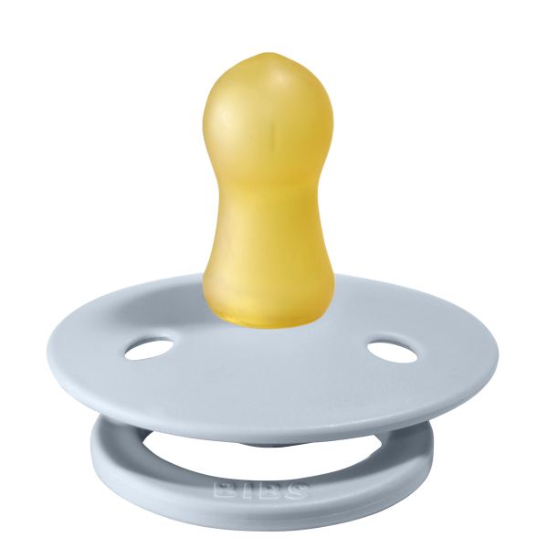 BiBs Fopspeen - Rond - 0-6 Mnd - Baby Blue