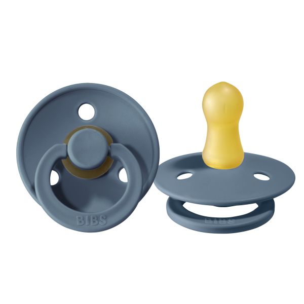 BiBs Fopspeen - Rond - 0-6 Mnd - Petrol