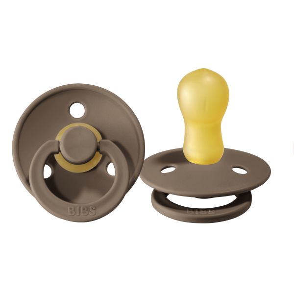 BiBs Fopspeen - Rond - 18+ Mnd - Dark Oak