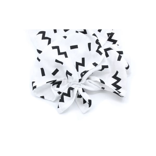 KipKep Blenker Badcape - 100 x 70 cm - Memphis White