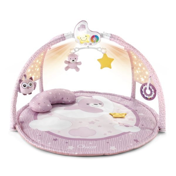 Chicco Baby Gym Kleurenplezier - Roze Chicco Baby Gym Kleurenplezier - Roze