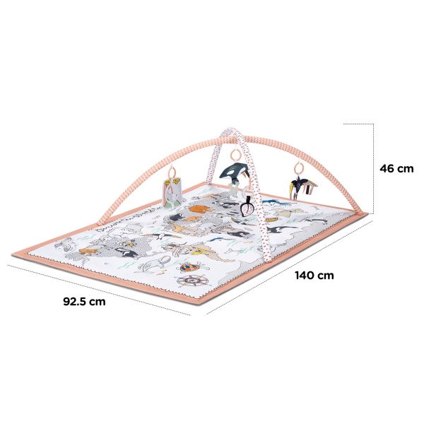 Kinderkraft Speelkleed Tippy 3 in 1 