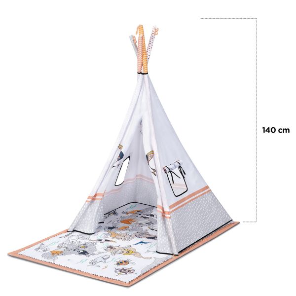 Kinderkraft Speelkleed Tippy 3 in 1 