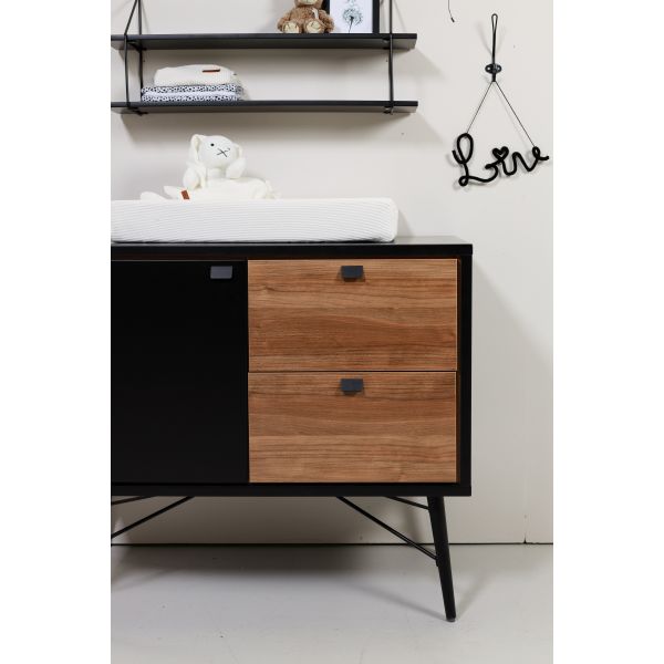 TWF Commode Retro Black