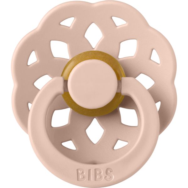 Bibs Fopspeen Boheme Round 6-18mnd Blush Bibs Fopspeen Boheme Round 6-18mnd Blush