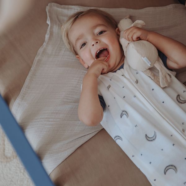 Meyco Slaapzak Ongevoerd Interlock Jersey Moon Indigo 60 cm