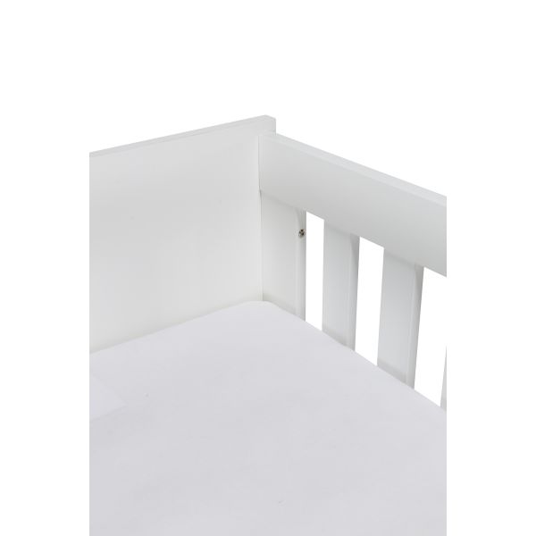 Ledikant 60 x 120 Beach Island White