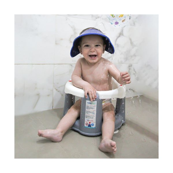 Babyjem Badzitje Met Zuignap Wit