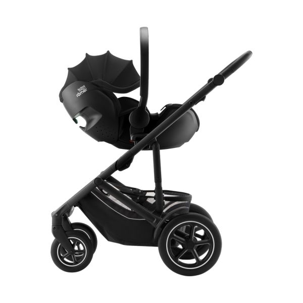 Britax Römer Smile 5Z Kinderwagen 2-in-1 - Space Black | Autostoel BABY-SAFE PRO - Style Carbon Black Britax Römer Smile 5Z Kinderwagen 2-in-1 - Space Black | Autostoel BABY-SAFE PRO - Style Carbon Black