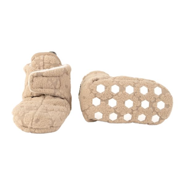 Lodger Slipper Folklore Fleece Beige 6-12mnd 6-12 maanden