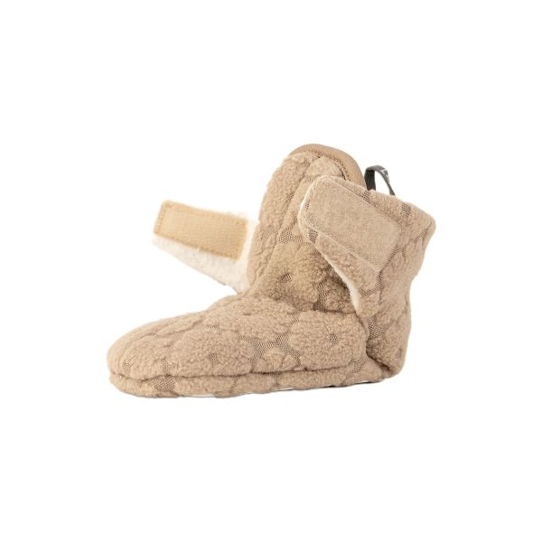 Lodger Slipper Folklore Fleece Beige 12-18mnd 12-18 maanden