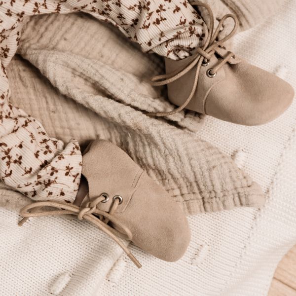 Baby Dutch Babyboots Nova Ecru Suede S / 18 Baby Dutch Babyboots Nova Ecru Suede S / 18