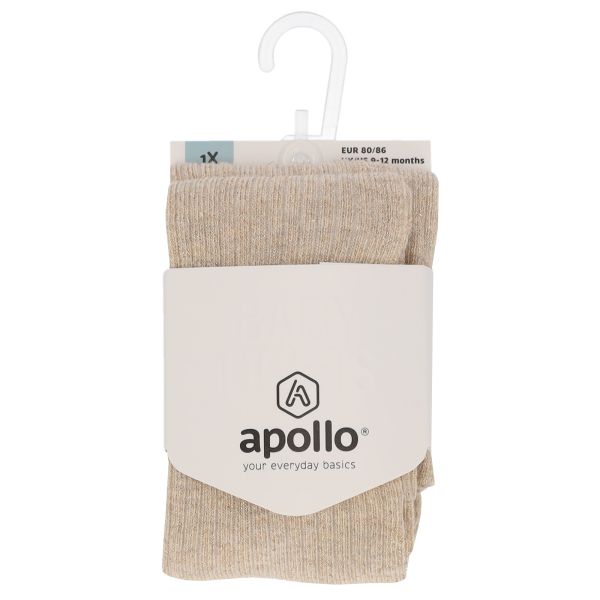 Apollo Maillot Lurex Beige / Gold maat 68/74 Apollo Maillot Lurex Beige / Gold maat 68/74