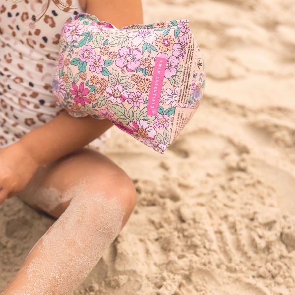 Swim Essentials Exclusive Zwembandjes Pink Blossom (0-2 jaar)