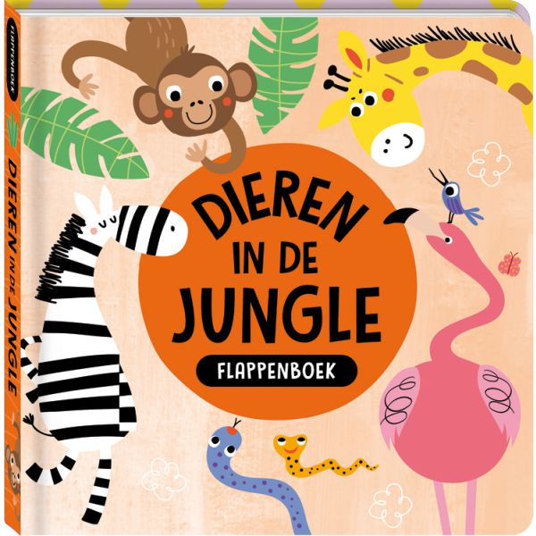 Imagebooks Flappenboek Dieren In De Jungle Imagebooks Flappenboek Dieren In De Jungle