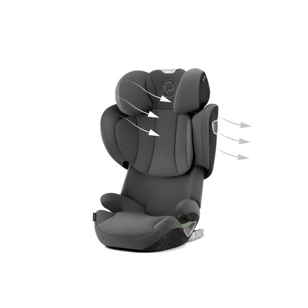 Cybex Autostoel SOLUTION T I-FIX Mirage Grey - Dark Grey





