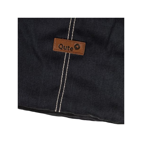 Qute Voetenzak Q-Twin Jeans - Zwart