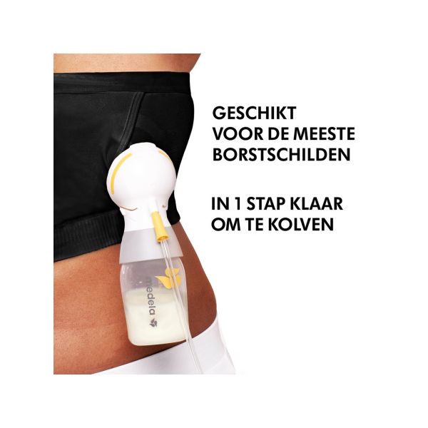 Medela Hands-Free™ Kolfbeha Zwart M Medela Hands-Free™ Kolfbeha Zwart M