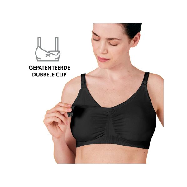 Medela 3-in-1 Borstvoedings- En Kolfbeha Zwart XL Medela 3-in-1 Borstvoedings- En Kolfbeha Zwart XL