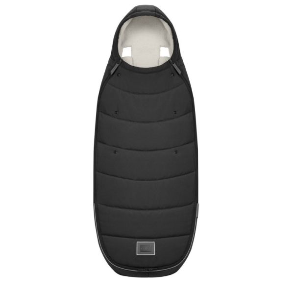 Cybex Platinum Footmuff Sepia Black - Black