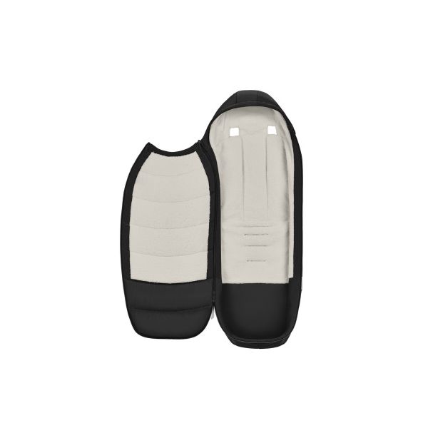 Cybex Platinum Footmuff Sepia Black - Black
