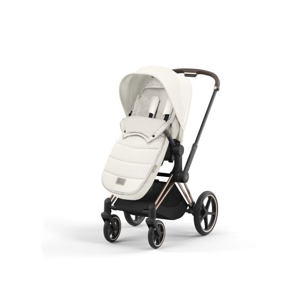 Cybex Platinum Footmuff Off White - Light Beige