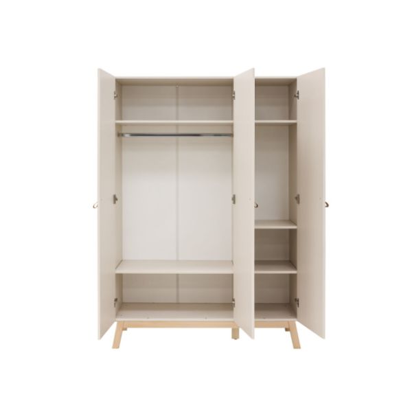 Bopita Hanglegkast 3-Deuren Lines Dune / Naturel