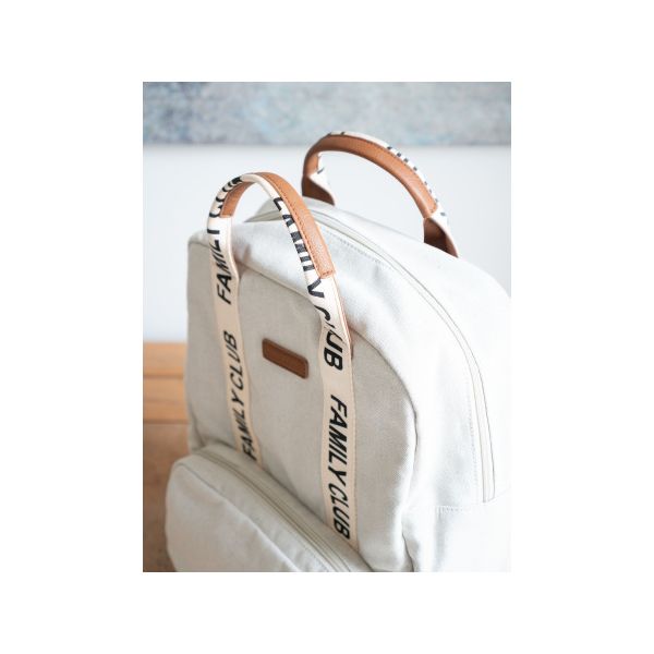 Childhome Verzorgingsrugzak Family Club Signature Ecru