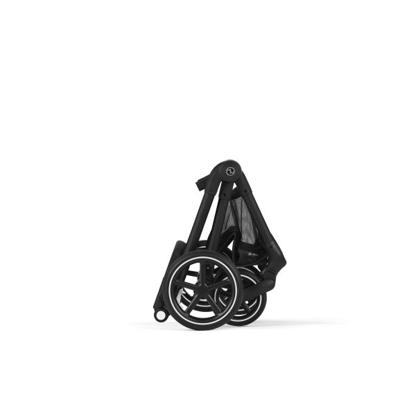 Cybex Kinderwagen Eos Lux BLK Moon Black Incl. Aton B2 i-Size & Adapter