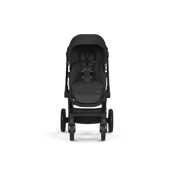Cybex Kinderwagen Eos Lux BLK Moon Black Incl. Aton B2 i-Size & Adapter