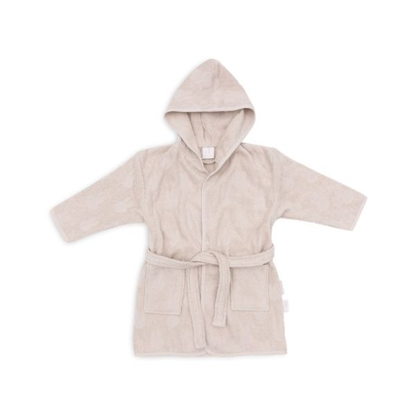 Jollein Miffy Jacquard Badjas - Badstof -  3-4 jaar - Nougat