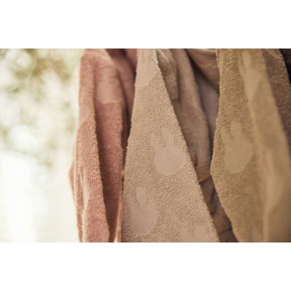 Jollein Miffy Jacquard Badjas - Badstof -  3-4 jaar - Nougat