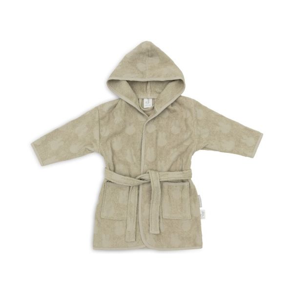 Jollein Miffy Jacquard Badjas - Badstof - 3-4 jaar - Olive Green Jollein Miffy Jacquard Badjas - Badstof - 3-4 jaar - Olive Green