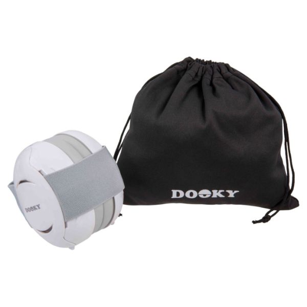 Dooky Baby Ear Protection White 0-3 jaar Dooky Baby Ear Protection White 0-3 jaar