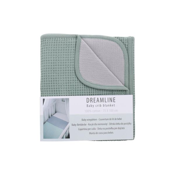 Dreamline Wiegdeken Groen 75 x 100 cm