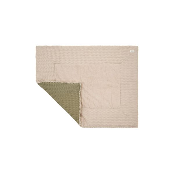 Koeka Boxkleed Wafel Amsterdam - 75 x 95 cm - Sand/Moss
