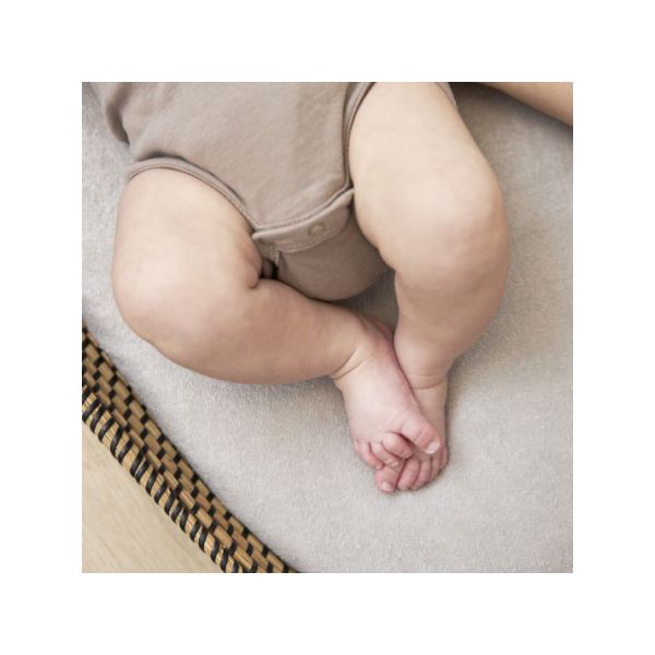 Meyco Aankleedkussenhoes Basic Badstof Light Grey 50 x 70 cm 2-Pack