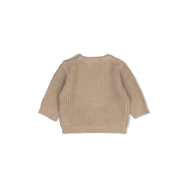 Feetje Sweater Gebreid The Magic is in You Taupe 56