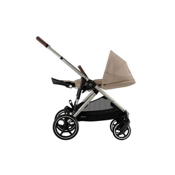 Cybex Wandelwagen Gazelle S TPE Almond Beige - Beige Cybex Wandelwagen Gazelle S TPE Almond Beige - Beige