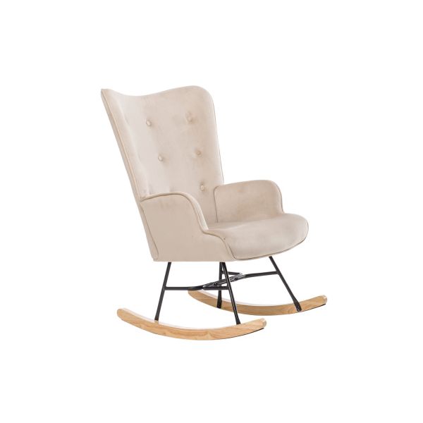 Aemely Schommelstoel Steerne Velvet Taupe